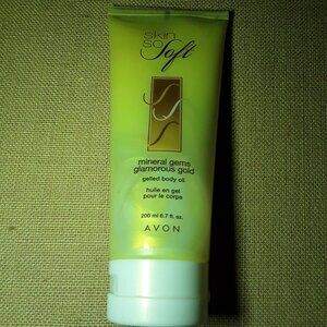 Avon | Skin So Soft | Mineral Gems glamourous gold  | Gelled Body Oil